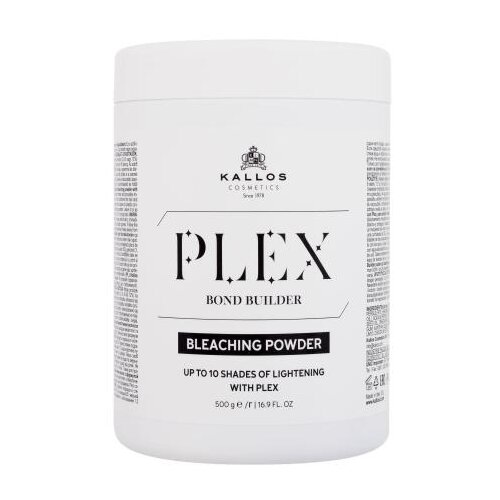 Kallos Cosmetics Plex Bond Builder Bleaching Powder posvetljevalni prašek za lase 500 g za ženske Cene