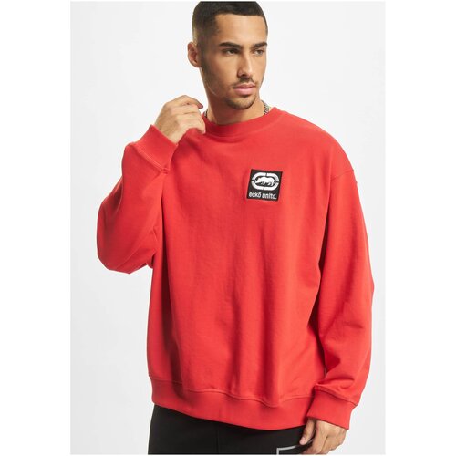 Ecko Unltd. Men's Sweatshirt Young Crewneck - Red Cene