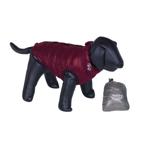 Nobby dog odelo light 48cm dvostrano bordo-sivo Slike
