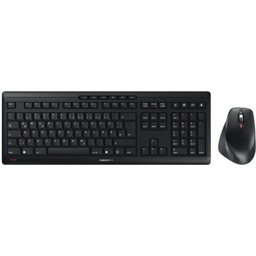 Cherry Desktop STREAM COMFORT Wireless [DE] black Mouse+Keyboard, Fullsize, Silent" Cijene
