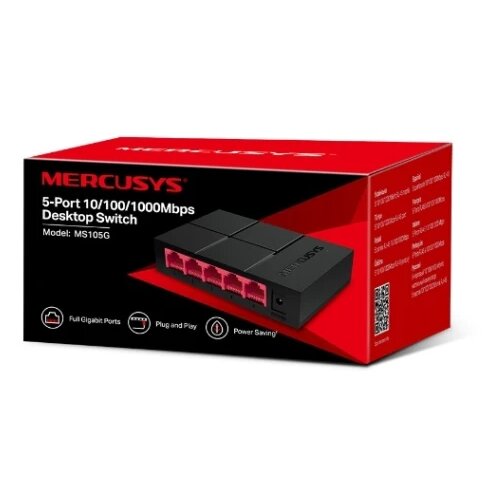 Mercusys 5-Port 10/100/1,000 Mbps Desktop Switch Cijene
