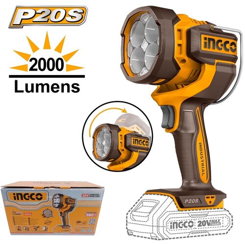 Ingco akumulatorska radna lampa CWLI2088 20V Solo SUPER Cene