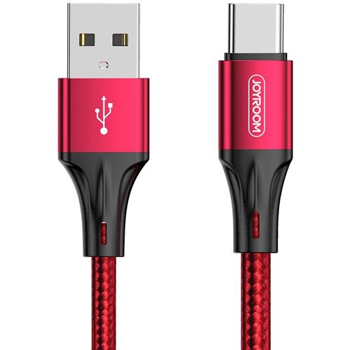 Joyroom USB &ndash; USB Type-C kabel 3 A 150 cm rdeč Cene