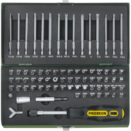 Proxxon 75 Piece Super Safety and Specialty Bit Set Cene