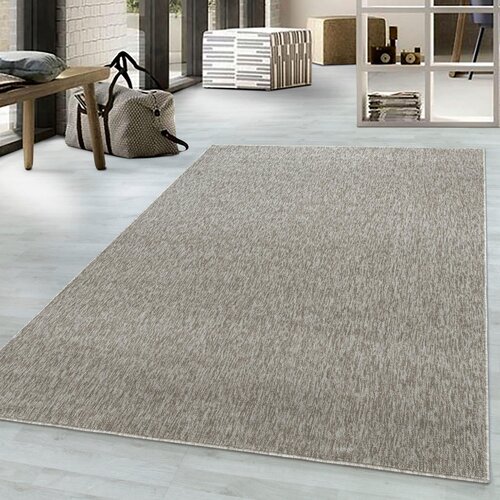 XXXL ravno tkana preproga nizza 1800 beige 160/230 cm tkano bež Slike
