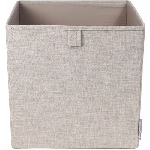 Bigso Box of Sweden Bež škatla za shranjevanje Cube