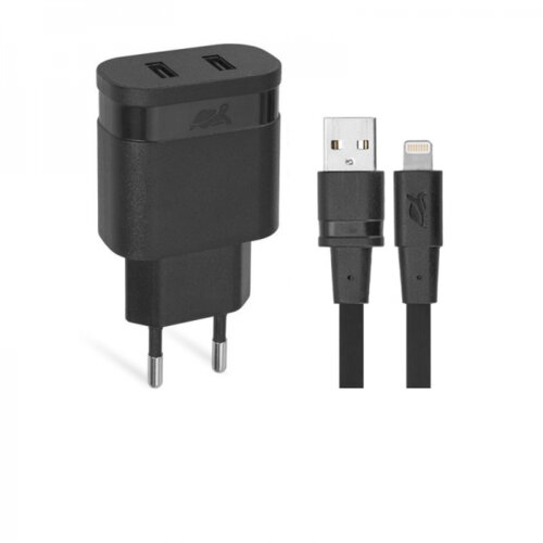 Rivacase HIŠNI POLNILEC VA4125 3,4A + podatkovno polnilni kabel Apple iPhone Cene
