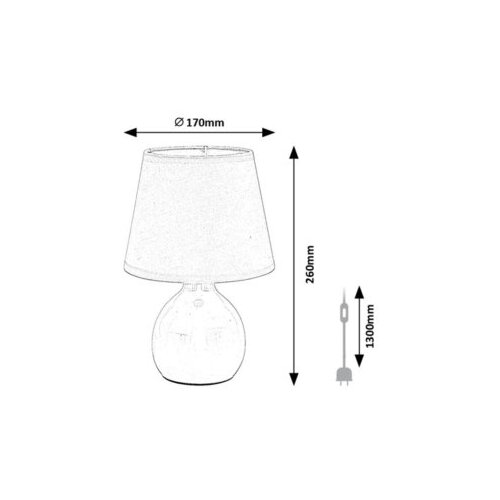 Rabalux Ingrid 74078 Stona lampa Slike