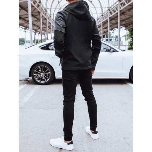 DStreet Men's softshell with hood black Cijene