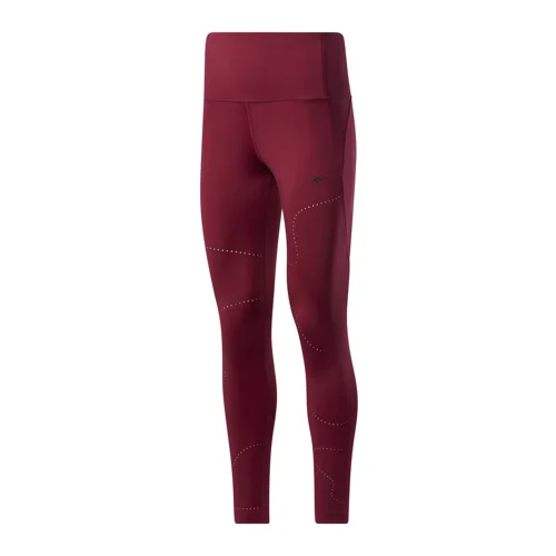 Reebok Lux Perform High Rise Perforated Women's Leggings, Punch Berry, (20486268)