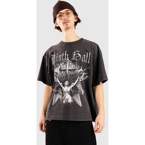 Ninth Hall Silverscreen Spirit Cropped T-shirt vintage black Cene
