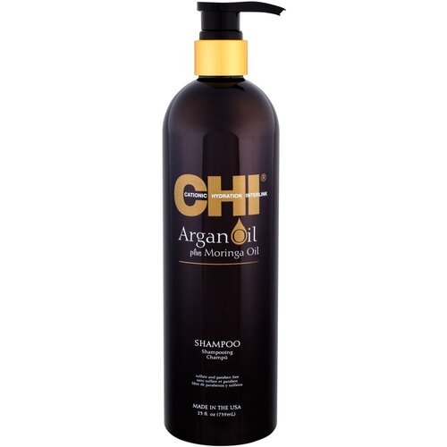 Farouk Systems CHI Argan Oil Plus Moringa Oil &amp;scaron;ampon za vse vrste las 739 ml za ženske Slike