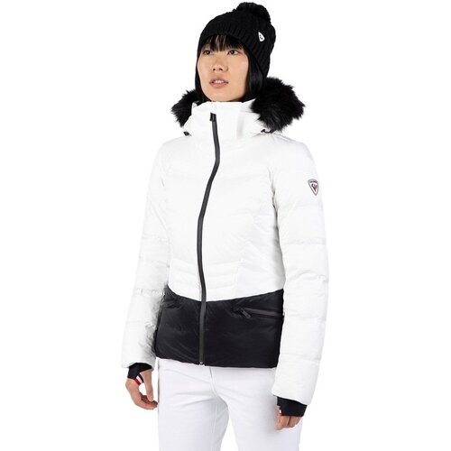 Rossignol Joseray Womens Down White S Smučarska bunda Slike