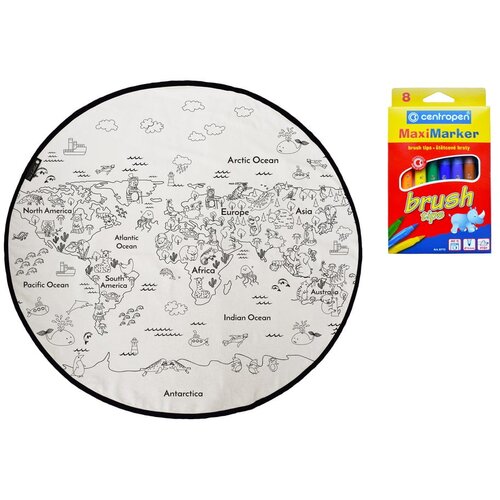 Mr. Little Fox tepih u boji Colouring World, ø 130 cm Cijene