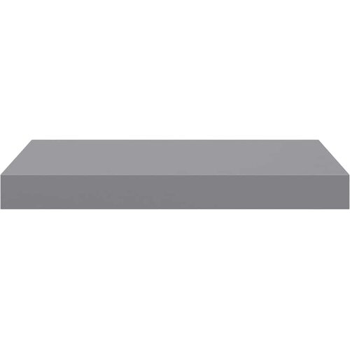  Plutajuća zidna polica siva 40 x 23 x 3,8 cm MDF Slike