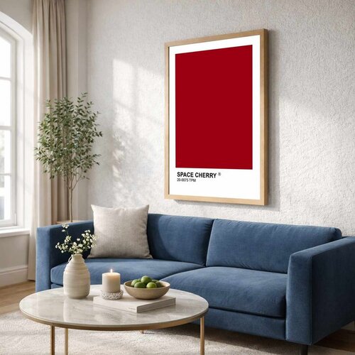 WALLXPERT NC11777_5575 Multicolor Decorative Framed MDF Painting Cene