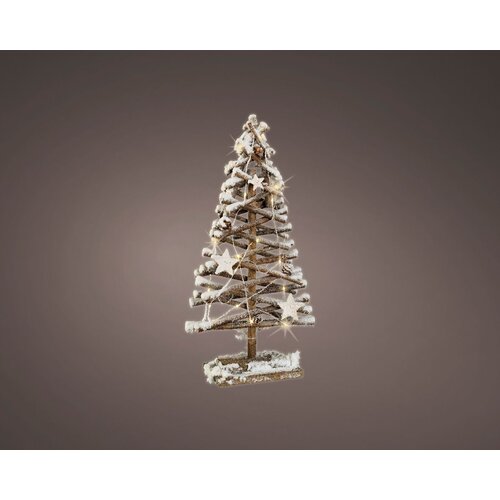 Lumineo dekorativna figura jelka 20 led/ ratan Cene