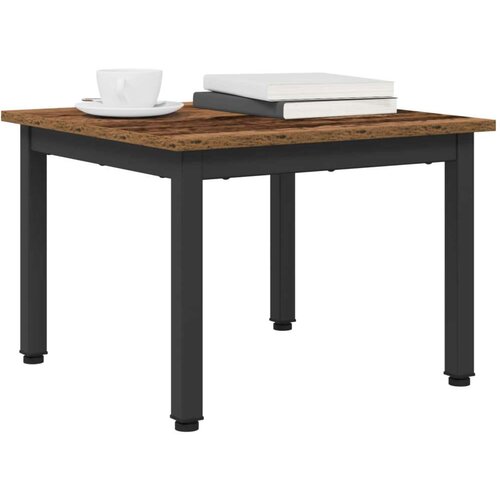  Stolić za kavu Staro drvo 50 x 50 x 36 cm Konstruirano drvo Slike