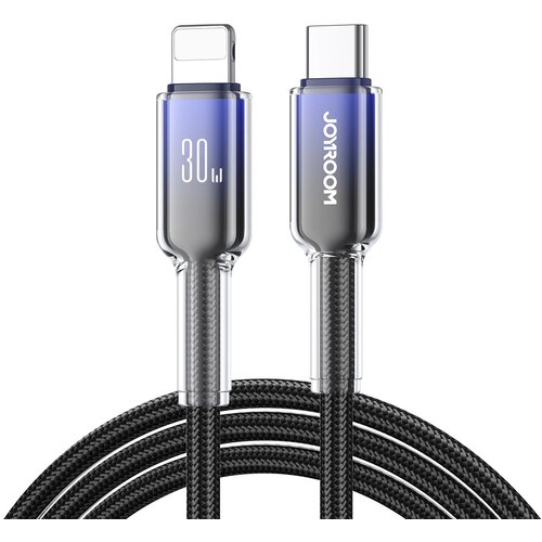 Joyroom USB-C KABEL ZA LIGHTNING 1.2M 30W ZA IPHONE 14 13 12 11 ČRN, (22070584) Cene