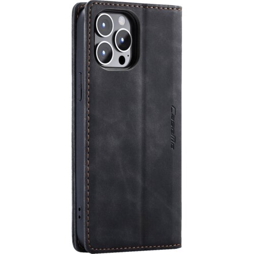 CASEME Futrola preklopna za iPhone 14 Pro, koža, crna – Flip Leat. Phone Case iPhone 14 Pro Cene