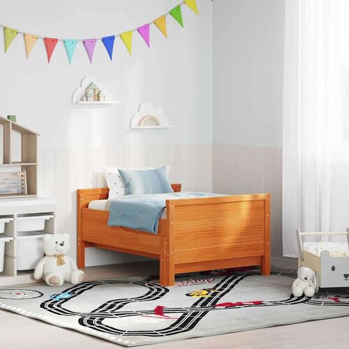  Produživi krevet za djecu Vo&amp;scaron;tano smeđa 80 x 130 / 165 / 200 cm Slike