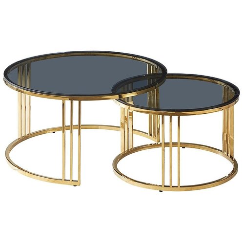 Molarem Home Set stolića VIENNA - staklo Slike
