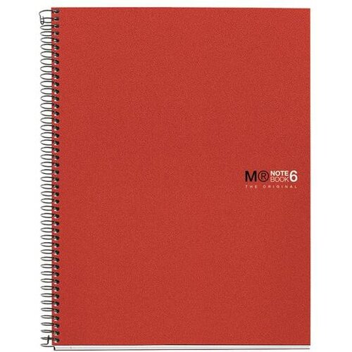 MiquelRius zvezek A4, črtast, 150-listni, 70g basic MR2831 rdeč Cene