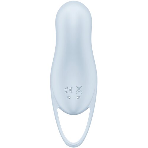 Satisfyer Pocket Pro 1 - stimulator klitorisa na baterije, zračni valovi (plavi) Slike