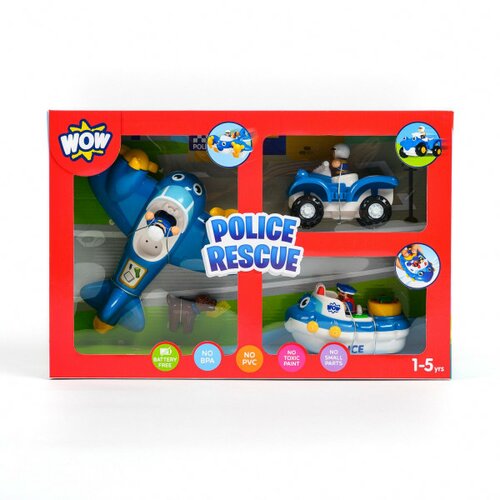 Wow igračka set 3u1 policija Slike
