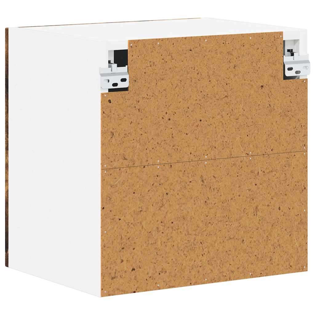  Zidni kuhinjski ormarić 2 pcs Dimljeni hrast 40 x 31 x 40 cm Slike