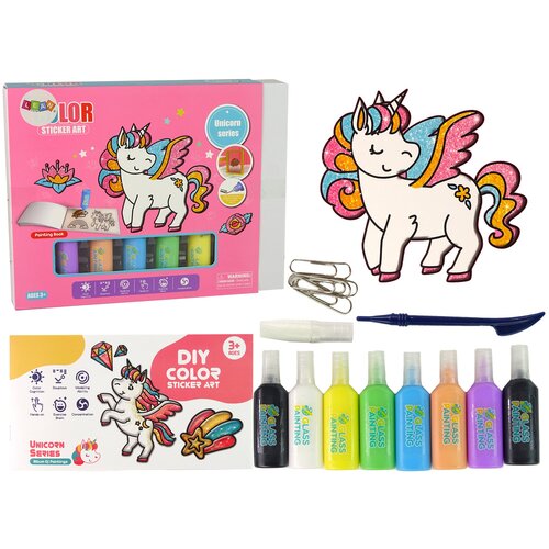 DIY Unicorn Furniture Window Stickers 8 Colours Glitter Cijene