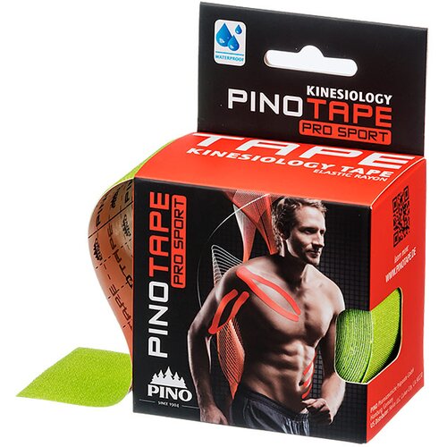 Pino TAPE&reg; Sport, neonsko zelena, 5 cm x 5 m Cene