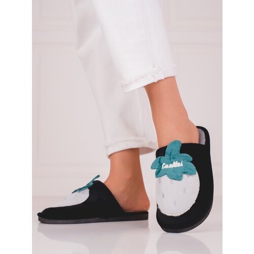 SHELOVET Insulated women&amp;#039;s slippers black Slike