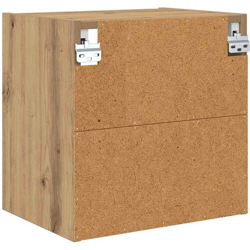 VidaXL viseći ormarić zidne riga umjetnički hrast 40 x 29,5 x 40 cm Slike