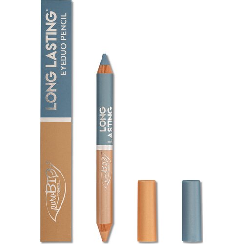puroBIO cosmetics Long Lasting Kingsize Eyeshadow Duo Pencil - 101L - Champagne/Dusty Blue Cijene
