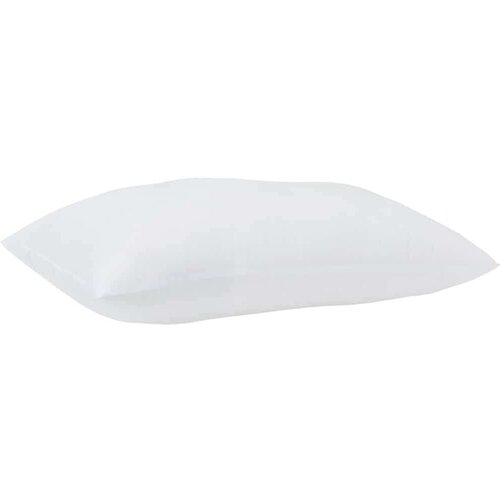 vidaXL Prevleka s blazinami z blazino 3 pcs Bela Mikrofibra Cene