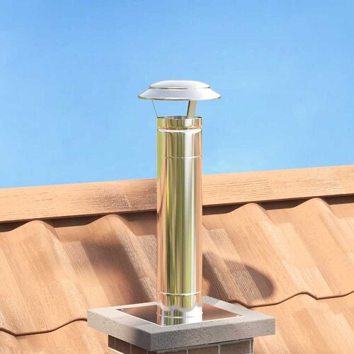 vidaXL Pokrov za dimnik proti dežju srebrna 20 x 20 x 18 cm Cene