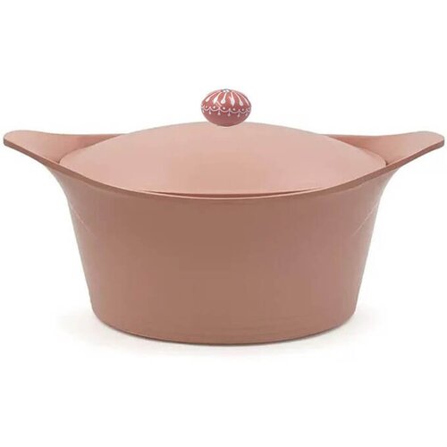 Cookut kozica s pokrovom Incredible Cocotte Cipria 24cm, roza Slike