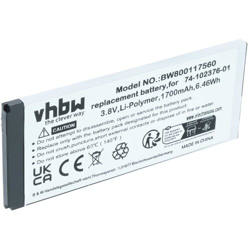 VHBW Baterija za Cisco 8800 / 8821, 1700 mAh Cene