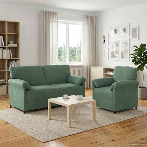  Set sofe 2 kom. Morska zelena Bar&scaron;un Cijene