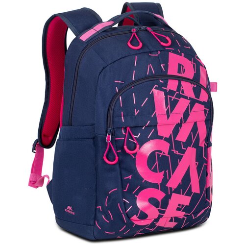  Ruksak RivaCase 30L Heide 5430 dark blue/pink Urban backpack Cijene
