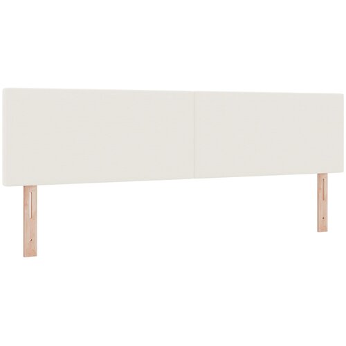VidaXL Naslon za glavo Enostaven dizajn Krem 180 cm Corduroy tkanina, (22049266) Slike
