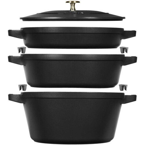  Lonac Zwilling La Cocotte Crna Lijevano Željezo 1 Dijelovi Ø 24 cm 1 kg 4 2 L (1 kom.) Cijene