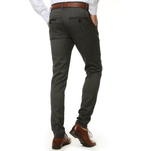 DStreet Men's Dark Grey Trousers UX2550 Cijene