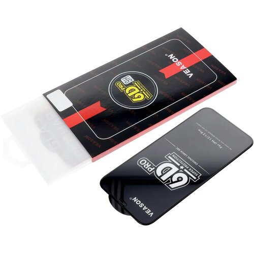 VEASON Kaljeno staklo 6D Pro Glass - za Xiaomi Redmi Note 14 4G / Redmi Note 14 5G crno Cene