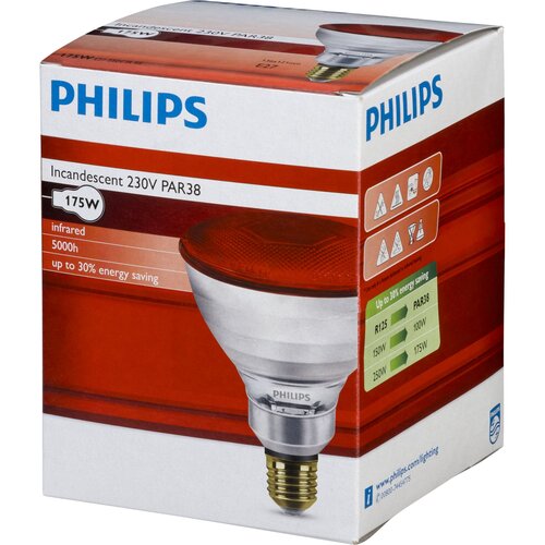 Philips infrared lamp PAR38 IR 175W E27 230 Red - infracrvena žarulja Cijene