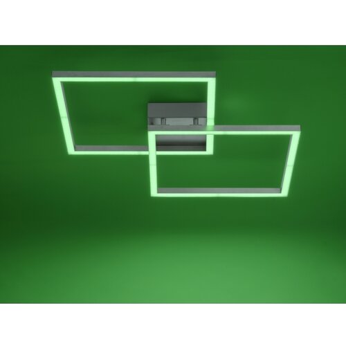 LEUCHTEN DIREKT 16429-55 - LED RGB prigu&amp;scaron;iva svetiljka 2xLED/12,5W/230V + daljinski upravljač Slike