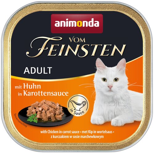 MEGA pakiranje animonda vom Feinsten Adult brez žit v omaki 36 x 100 g - Pi&scaron;čanec v korenčkovi omaki Cijene