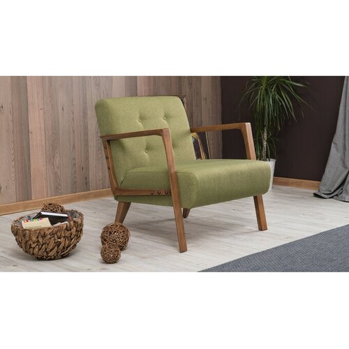 Atelier Del Sofa stolica s naslonom Kemer - Green Cene