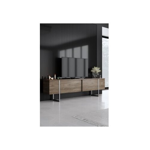 Hanah home set za dnevnu sobu luxe walnut silver Cene
